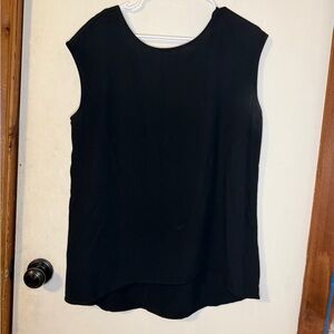 Halogen Classic Black Tank Top